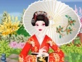 Japanese garden geisha