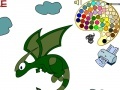 Dragon Battle Coloring
