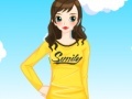Yellow casual dress up 2