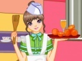 Cute Gold Model Cooker Dress Up