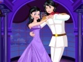 Prince and princess dancing dress up