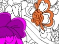 Flowers coloring