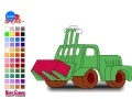 tractor coloring