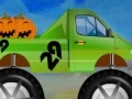 Monster truck Halloween race