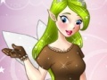 Glitter fairy dress up