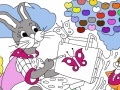 Coloring rabbits