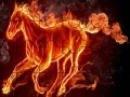 Flame horse puzzle
