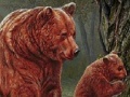 Big bear and puppy slide puzzle