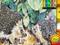 Hedgehogs at home puzzle