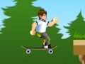 Ben 10 Skateboarding