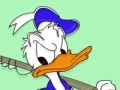 Baffled Donald online coloring page