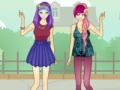 Boho Chic Sisters dress up game