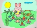 Painting: Bunny on the meadow