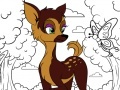 Bambi Coloring Game