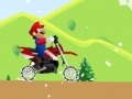 Snow motocross Mario