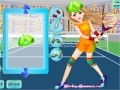 Active Tennis Player Dress Up