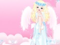 White angel dress up
