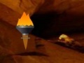 Escape from cave