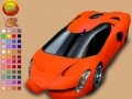 Best fast car coloring