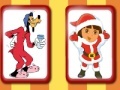 Christmas Stars Memory Cards 