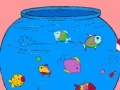 Little fishes in the aquarium coloring