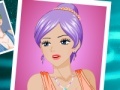 Regular make-up of the unusual girl