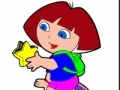 Coloring Dora Star
