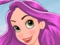 Rapunzel Tangled Facial Makeover