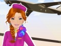 Airline hostess dress up