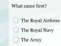 The British Military Quiz!