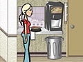 Simulator waitress